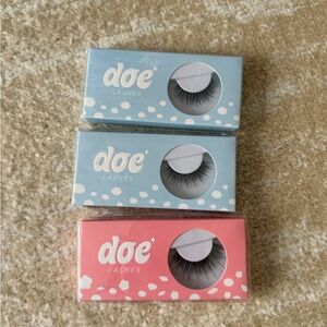 Doe Lashes Set of 3